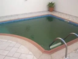 Piscina em estado crítico