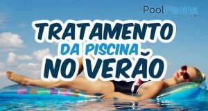 Tratamento de piscinas no verão