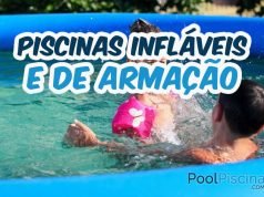 Piscinas infláveis e de armação