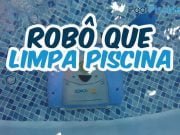 Robô que limpa piscina