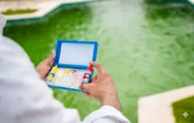 Água verde com pH alto