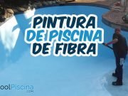 Pintura de piscina de fibra