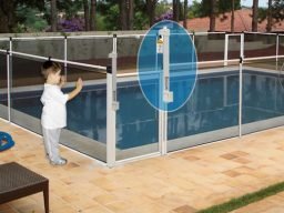 Cerca de segurança para piscinas - Evitando afogamentos