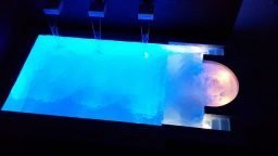 Iluminação subaquática para piscinas