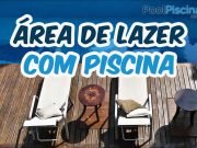 Área de lazer com piscina