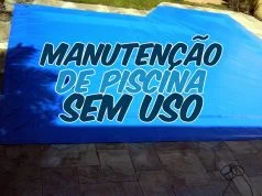 Manutenção de piscina dem uso