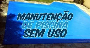 Manutenção de piscina dem uso