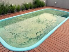 Piscina com flotação