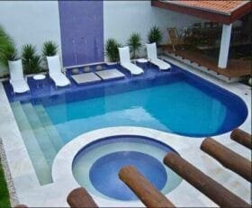 Formato e design da piscina